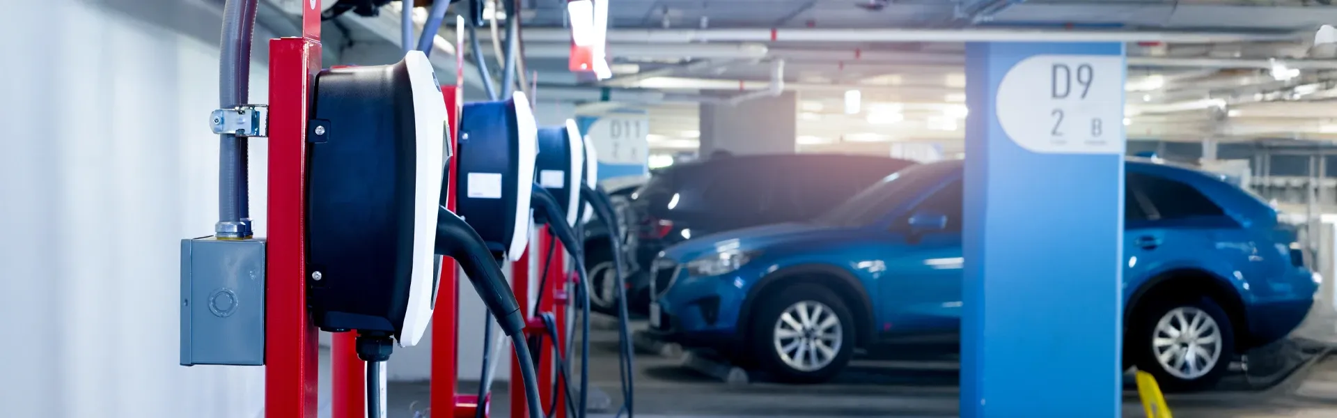 Installation borne de recharge à Cholet